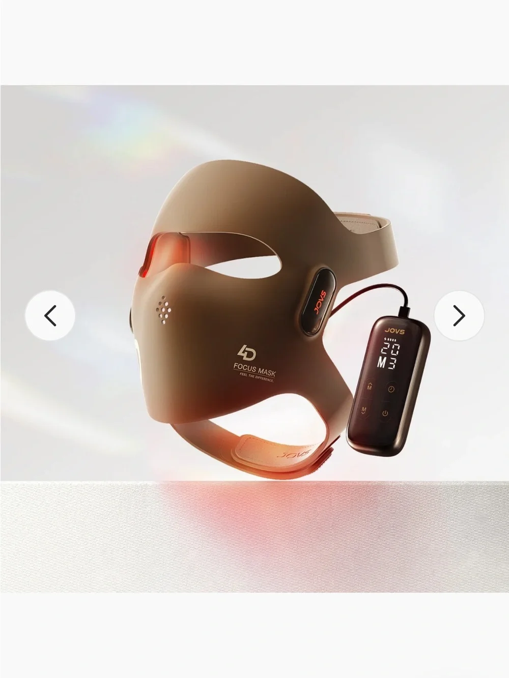 Jovs 4D laser light therapy mask - new never used